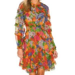 Zimmermann Riders Frill Mini Dress